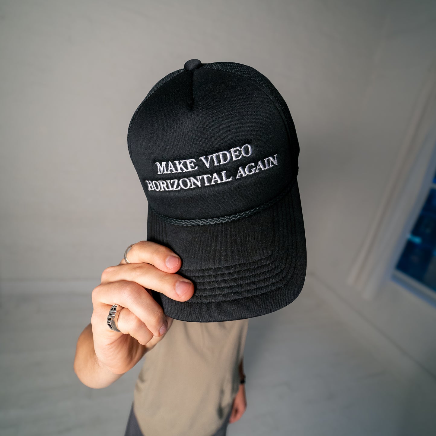 "Make Video Horizontal Again" - Trucker Hat